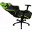 Fotoliu Gaming ThunderX3 TC5 BLACK/NEON GREEN, Metal, Piele artificiala, Gazlift, 150 kg, 170-190 cm, Negru, Verde