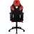 Fotoliu Gaming ThunderX3 TC5 Black/Ember Red, Metal,  Piele artificiala,  Gazlift,  150 kg,  170-190 cm,  Negru,  Rosu