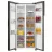Frigider MIDEA MDRS619FGF28 (2 doors black jazz), 460 l,  No Frost,  Congelare rapida,  Display,  177.5 cm,  Negru, A+