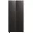 Frigider MIDEA MDRS619FGF28 (2 doors black jazz), 460 l,  No Frost,  Congelare rapida,  Display,  177.5 cm,  Negru, A+