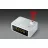 Радиоприемник MUSE M-178 PW,  TUNER FM,  CLOCKS,  WHITE