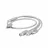 Кабель USB Cablexpert CC-USB2-AM31-1M, 3-in-1 MicroUSB,  Lightning,  Type-C - AM,  1.0 m,  BLACK