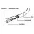 Cablu USB Cablexpert CCP-USB2-AMAF-0.15M, AM,  AF,  0.15 m,  USB2.0,  Black