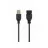 Cablu USB Cablexpert CCP-USB2-AMAF-0.15M, AM,  AF,  0.15 m,  USB2.0,  Black