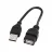 Cablu USB Cablexpert CCP-USB2-AMAF-0.15M, AM,  AF,  0.15 m,  USB2.0,  Black