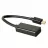 Cablu video Cablexpert A-mDPM-DPF4K-01,  Black, Adapter DP F to mini DP M,  4K