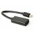 Cablu video Cablexpert A-mDPM-DPF4K-01,  Black, Adapter DP F to mini DP M,  4K