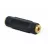 Cablu audio Cablexpert A-3.5FF-01, Audio adapter 3-pin*3.5 mm socket to 3-pin*3.5 mm socket