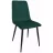 Scaun DP DC-90P N56, Metal,  Placaj,  Spuma poliuretanica,  Stofa,  Verde, 43 x 54 x 85