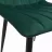 Scaun DP DC-90P N56, Metal,  Placaj,  Spuma poliuretanica,  Stofa,  Verde, 43 x 54 x 85