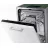 Masina de spalat vase incorporabila Samsung DW50R4070BB/WT, 10 seturi,  6 programe,  Control sensor,  45 cm,  Alb, A++