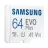 Карта памяти Samsung EVO Plus MB-MC64KA, MicroSD 64GB, Class 10,  UHS-I (U1),  SD adapter