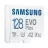 Card de memorie Samsung EVO Plus MB-MC128KA, MicroSD 128GB, Class 10,  UHS-I (U3),  SD adapter