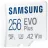 Card de memorie Samsung EVO Plus MB-MC256KA, MicroSD 256GB, Class 10,  UHS-I (U3),  SD adapter