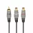 Кабель аудио Cablexpert CCAP-RCAM2F-0.2M, Premium RCA (M) to 2x RCA (F) splitter cable,  0.2 m