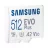 Card de memorie Samsung EVO Plus MB-MC512KA, MicroSD 512GB, Class 10,  UHS-I,  (U3),  SD adapter
