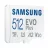 Карта памяти Samsung EVO Plus MB-MC512KA, MicroSD 512GB, Class 10,  UHS-I,  (U3),  SD adapter