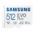 Card de memorie Samsung EVO Plus MB-MC512KA, MicroSD 512GB, Class 10,  UHS-I,  (U3),  SD adapter