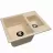 Chiuveta Dr.Gans Astra Bej/Latte, Granit compozit, 62 x 51