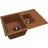 Chiuveta Dr.Gans Astra, Granit compozit, Maro, Terracota, 760 х 510 х 217