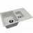 Chiuveta Dr.Gans Astra Gri, Granit compozit, 76 x 51