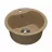 Chiuveta Dr.Gans Dora Brun/Terra, Granit compozit, Maro, Terracota, 435 х 435 х 221