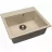 Chiuveta Dr.Gans Nica 570, Granit compozit, Bej, Latte, 57 x 51