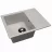 Chiuveta Dr.Gans NICA 580, Granit compozit, Gri, 58 x 47