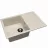 Chiuveta Dr.Gans Tehno 760, Granit compozit, Bej, Latte, 76 x 51