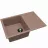 Chiuveta Dr.Gans Tehno 760, Granit compozit, Brun, Terracota, 76 x 51
