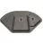 Chiuveta Florentina CAPRI, Quartz, Negru, 106 x 57.5