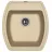 Chiuveta Florentina NIRE480 , Quart, Bej, Latte, 51 x 48