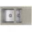 Chiuveta Florentina COMBI 860K , Quartz, Inox, Gri, 86 x 51