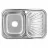 Chiuveta FREDDO CM SN9030S, Inox, 77 x 48
