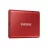 Hard disk extern Samsung T7 USB 3.2 Red (MU-PC2T0R/WW), M.2 2.0TB, USB-C