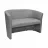 Диван DP CLUB DUO~Eco 70, Металл,  Фанера,  Пенополиуретан,  Экокожа,  Серый, 116 x 65 x 75
