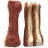Snackuri pentru câini Lucky Star Carne de rata rasucita pe os presat, 500 g,  28 cm