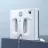 Оконный пылесос-стеклоочиститель Xiaomi Window Robot Cleaner Mijia HUTT W66,  White, Li-Ion,  650 мАч,  Белый