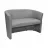 Диван DP CLUB DUO~Eco 30,, Металл, Фанера, Пенополиуретан, Экокожа, Серый, 116 x 65 x 75
