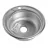 Chiuveta Fabiano 490 06 RIF, Incastrabila,  Inox