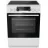 Aragaz electric GORENJE ECS6350WC, 71 l,  4 arzatoare,  Grill electric,  Timer,  Curatarea cu abor AquaClean,  60 cm,  Alb,  Negru,, A