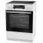 Aragaz electric GORENJE ECS6350WC, 71 l,  4 arzatoare,  Grill electric,  Timer,  Curatarea cu abor AquaClean,  60 cm,  Alb,  Negru,, A