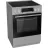 Aragaz electric GORENJE ECS6350XC, 71 l,  4 arzatoare,  Grill electric,  Timer,  Curatarea cu abor AquaClean,  60 cm,  Inox,  Negru,, A