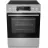 Aragaz electric GORENJE ECS6350XC, 71 l,  4 arzatoare,  Grill electric,  Timer,  Curatarea cu abor AquaClean,  60 cm,  Inox,  Negru,, A