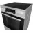 Aragaz electric GORENJE ECS6350XC, 71 l,  4 arzatoare,  Grill electric,  Timer,  Curatarea cu abor AquaClean,  60 cm,  Inox,  Negru,, A