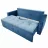 Canapea DP PARMA Catifea Blue, Lemn,  Placaj,  Spuma poliuretanica,  Stofa,  Albastru, 230 x 110 x 82