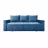 Canapea DP PARMA Catifea Blue, Lemn,  Placaj,  Spuma poliuretanica,  Stofa,  Albastru, 230 x 110 x 82