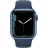 Smartwatch APPLE Series 7 41mm Blue Aluminium Case with Abyss Blue Sport Band,  MKN13 Blue, iOS,  Retina LTPO OLED,  1.69 ",  GPS,  Bluetooth,  Albastru