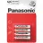 Baterie PANASONIC Zink Carbon AAA,  Manganese Dioxide,  R03REL/4BPR