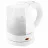 Электрочайник SCARLETT SC-EK18P40, 1 л,  1600 Вт,  Пластик,  Фильтр,  Вращение на 360°,  Индикатор уровня воды,  Индикация включения,  Белый,  Прозрачный